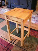 Scrap pine stool; ; Pattern from [url=http://www.woodsmith.com/]Woodsmith magazine[/url]