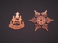 Hickory ornaments