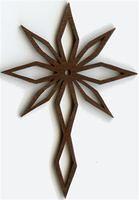 Walnut ornament; Pattern from [url=http://www.scrollerltd.com/]Scroller Ltd.[/url]