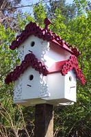 Pine Bird house; Pattern from [url=http://www.scrollerltd.com/]Scroller Ltd.[/url]